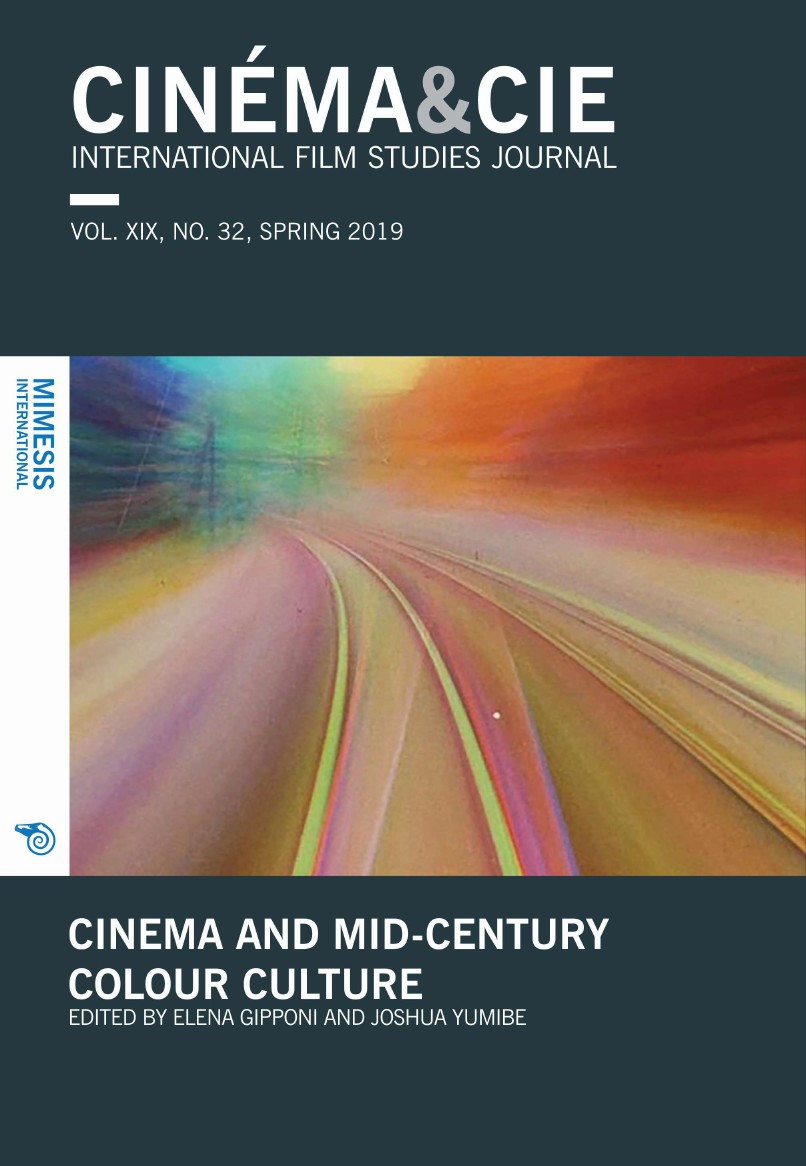 CINEMA ET CIE magazine side cover  Vol 19 No  32 Spring 2019