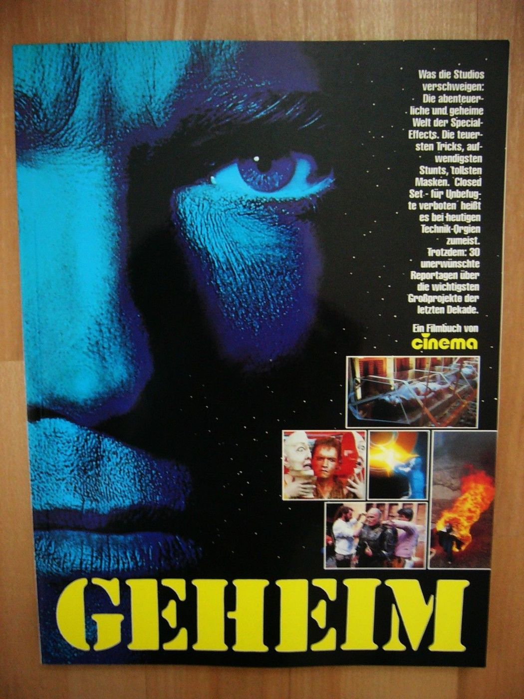 CINEMA FILMBUCH magazine side cover  Special  1990