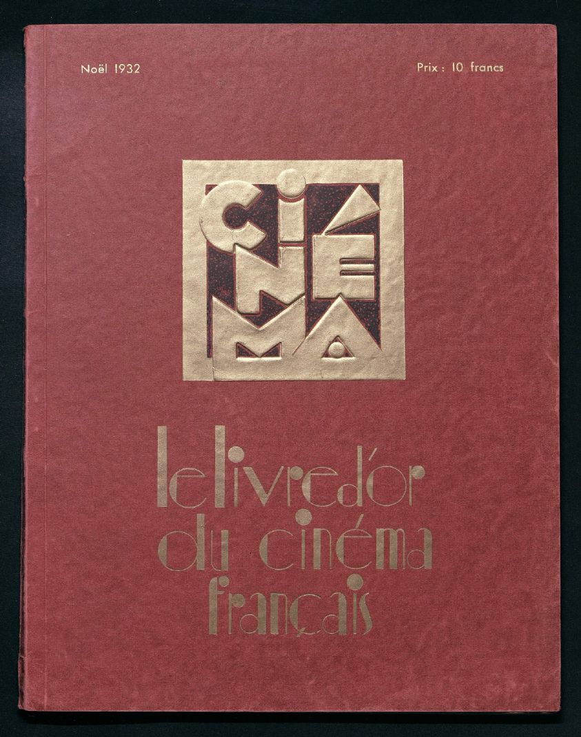 CINEMA (FR 1927) magazine side cover Issue 59  December 1932