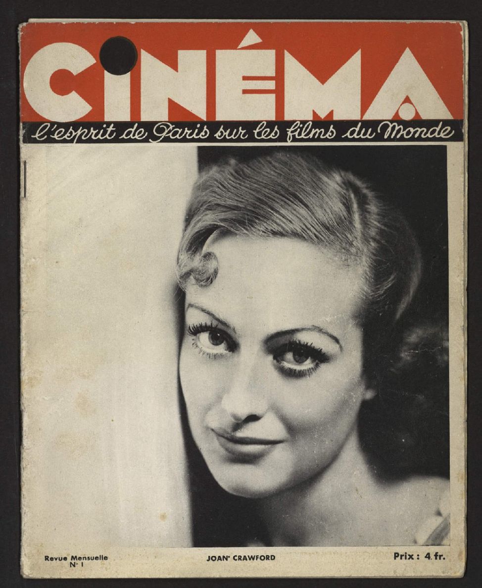 CINEMA (FR 1927) magazine side cover Issue 1  April 1934