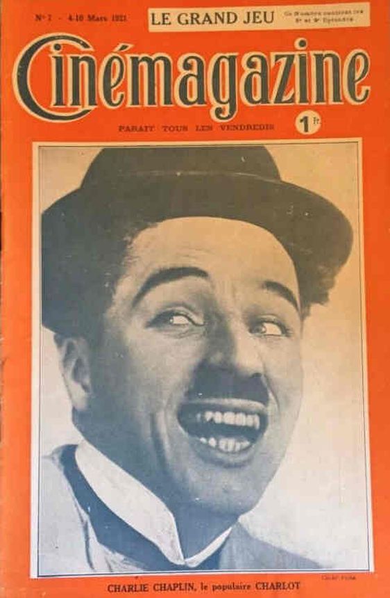 CINEMAGAZINE magazine side cover Issue 7 4 March 1921