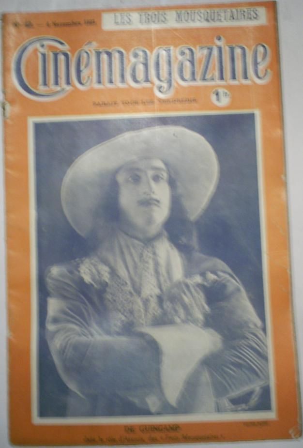 CINEMAGAZINE magazine side cover Issue 42 4 November 1921