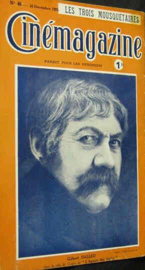 CINEMAGAZINE magazine side cover Issue 48 16 December 1921