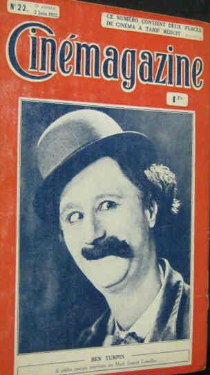 CINEMAGAZINE magazine side cover Issue 22 2 June 1922