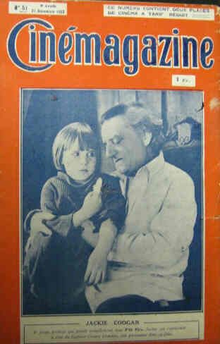 CINEMAGAZINE magazine side cover Issue 51 21 December 1923