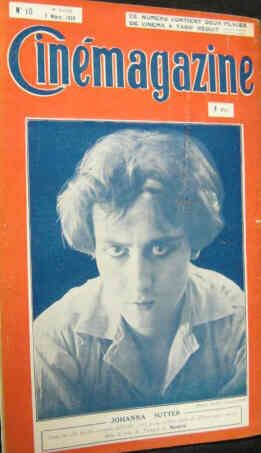 CINEMAGAZINE magazine side cover Issue 10 7 March 1924