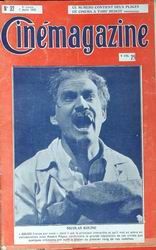 CINEMAGAZINE magazine side cover Issue 32 7 August 1925