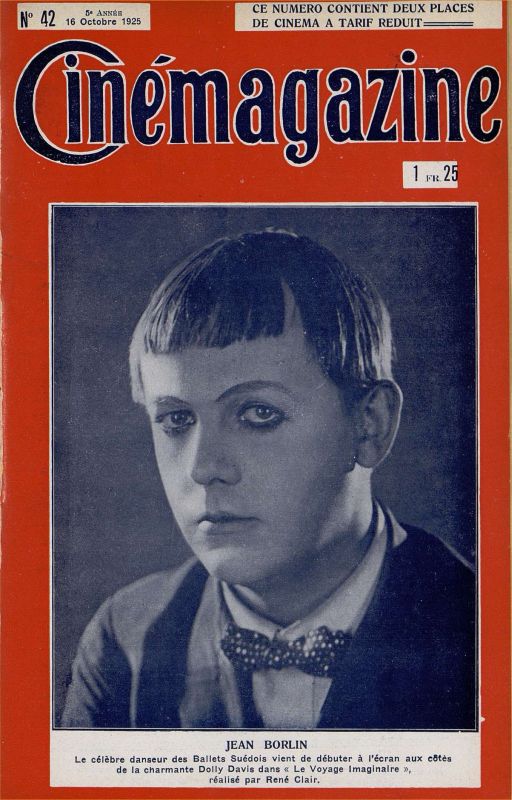CINEMAGAZINE magazine side cover Issue 42 16 October 1925