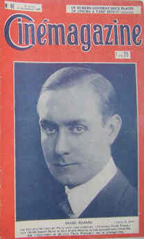 CINEMAGAZINE magazine side cover Issue 46 13 November 1925