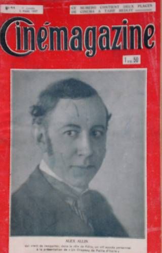 CINEMAGAZINE magazine side cover Issue 31 5 August 1927