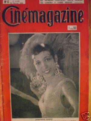 CINEMAGAZINE magazine side cover Issue 6 10 February 1928