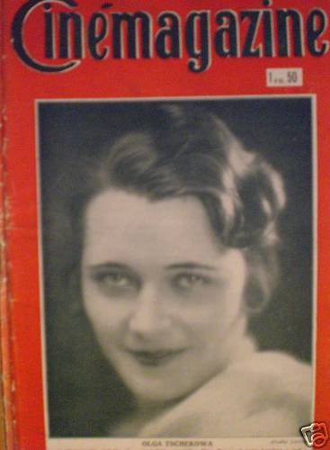CINEMAGAZINE magazine side cover Issue 16 20 April 1928