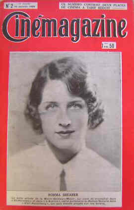 CINEMAGAZINE magazine side cover Issue 2 11 January 1929