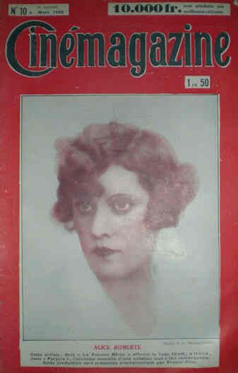 CINEMAGAZINE magazine side cover Issue 10 8 March 1929
