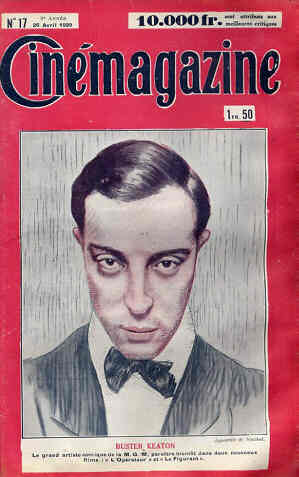 CINEMAGAZINE magazine side cover Issue 17 26 April 1929