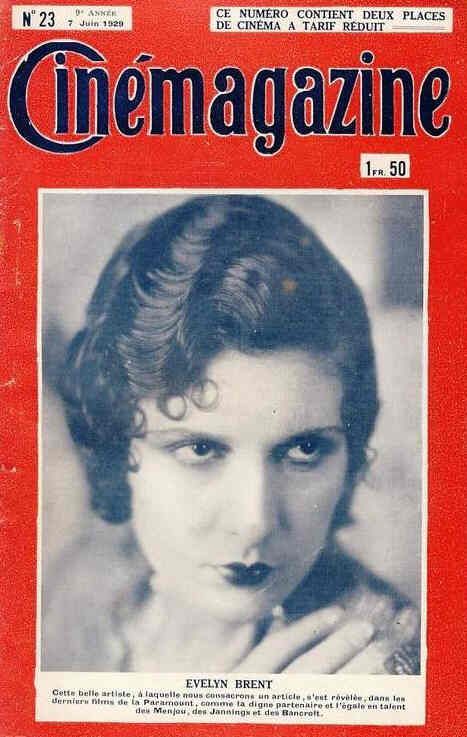 CINEMAGAZINE magazine side cover Issue 23 7 June 1929