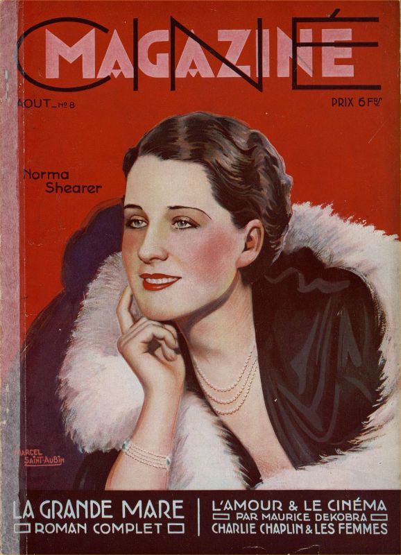 CINEMAGAZINE magazine side cover August 1930