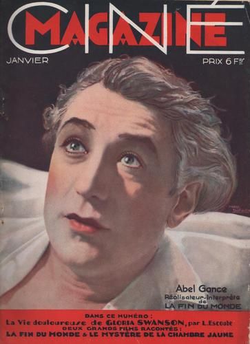CINEMAGAZINE magazine side cover January 1931
