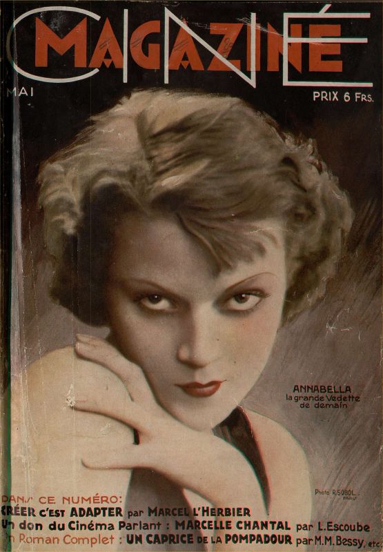 CINEMAGAZINE magazine side cover May 1931