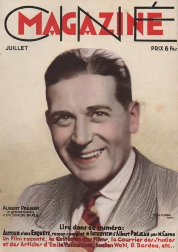 CINEMAGAZINE magazine side cover July 1931