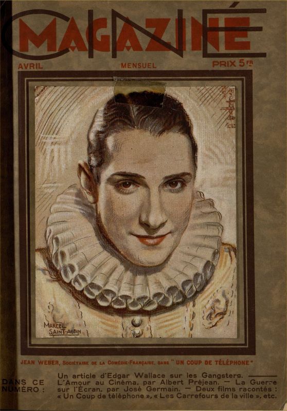 CINEMAGAZINE magazine side cover April 1932