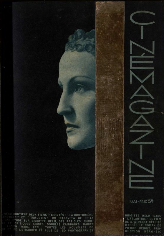CINEMAGAZINE magazine side cover May 1932