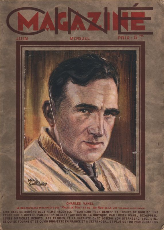CINEMAGAZINE magazine side cover June 1932