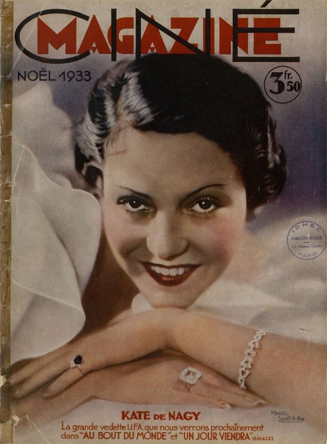 CINEMAGAZINE magazine side cover December 1933