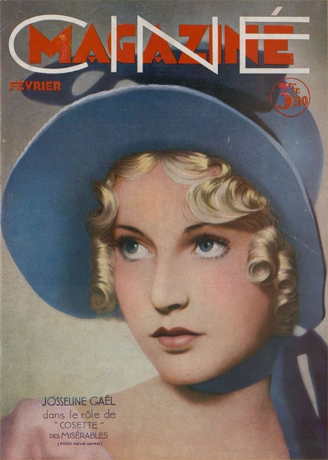 CINEMAGAZINE magazine side cover February 1934