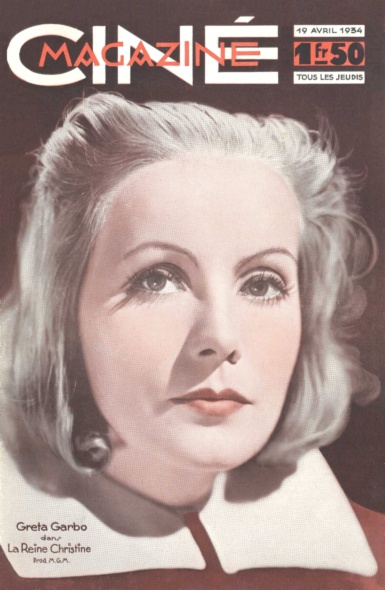 CINEMAGAZINE magazine side cover Issue 1 19 April 1934