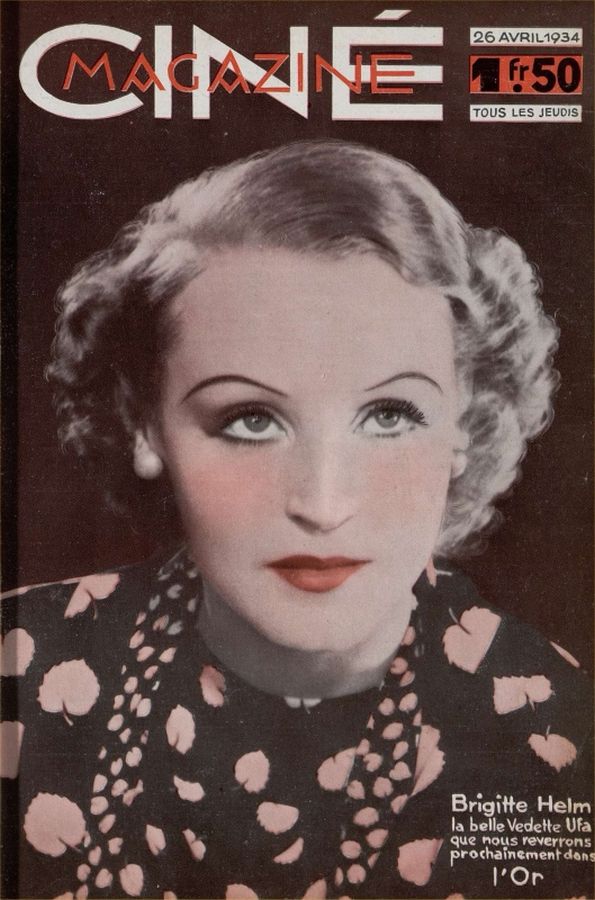 CINEMAGAZINE magazine side cover Issue 2 26 April 1934