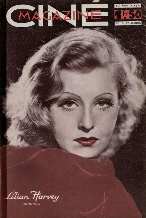 CINEMAGAZINE magazine side cover Issue 4 10 May 1934