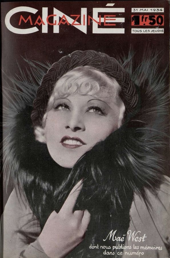 CINEMAGAZINE magazine side cover Issue 7 31 May 1934