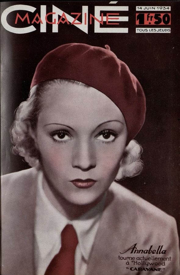 CINEMAGAZINE magazine side cover Issue 9 14 June 1934