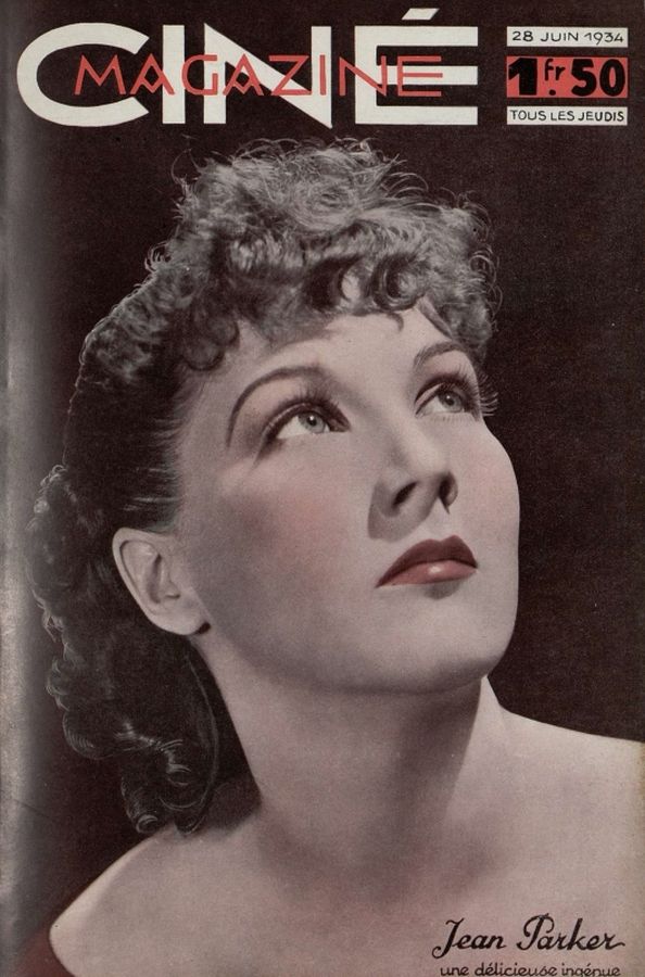 CINEMAGAZINE magazine side cover Issue 11 28 June 1934
