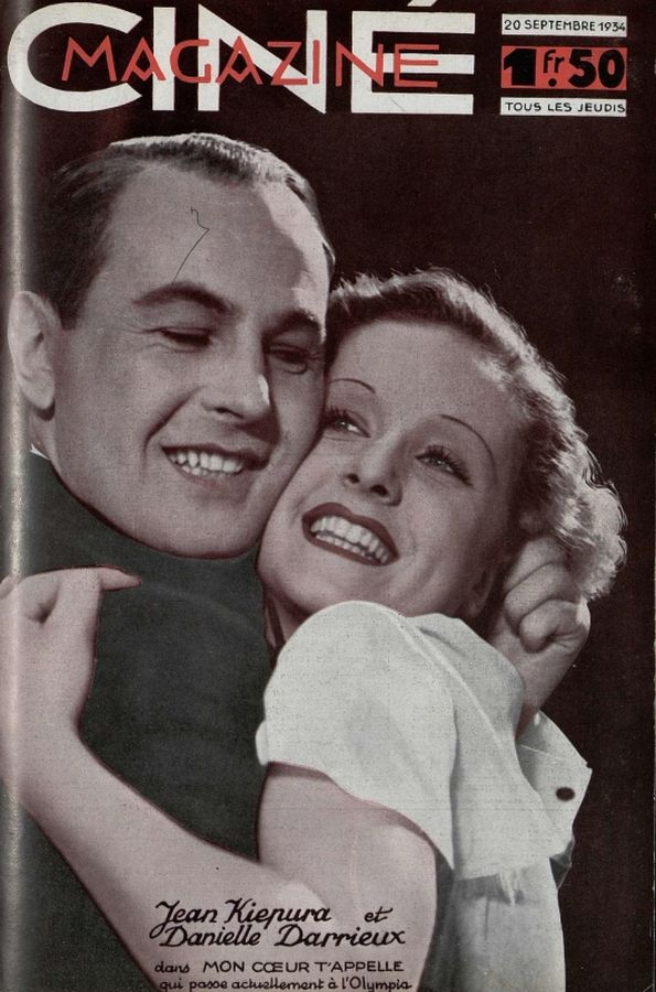 CINEMAGAZINE magazine side cover Issue 23 20 September 1934
