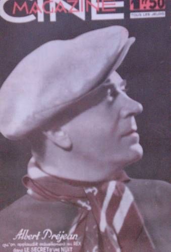 CINEMAGAZINE magazine side cover Issue 25 4 October 1934