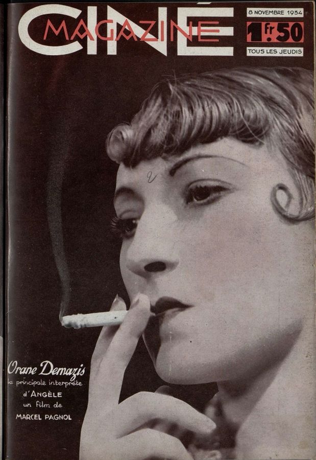 CINEMAGAZINE magazine side cover Issue 30 8 November 1934