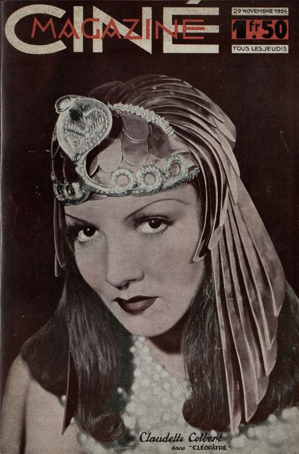CINEMAGAZINE magazine side cover Issue 33 29 November 1934