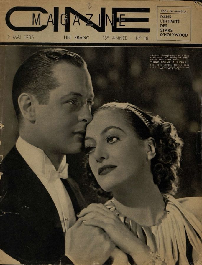 CINEMAGAZINE magazine side cover Issue 18 2 May 1935