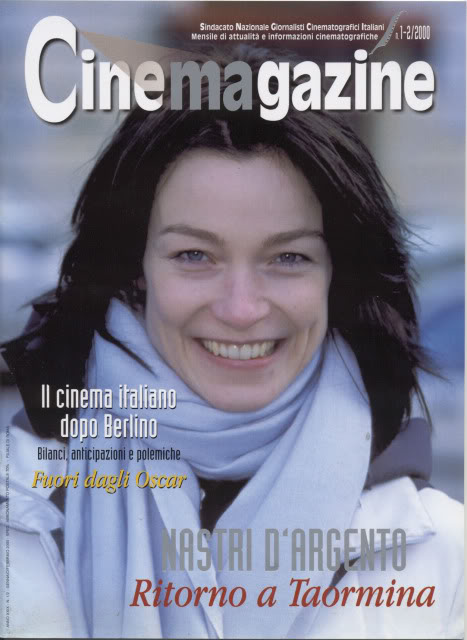 CINEMAGAZINE (It) magazine side cover January/February 2000