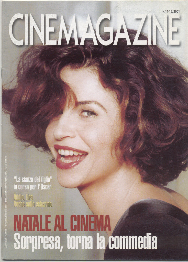 CINEMAGAZINE (It) magazine side cover November/December 2001