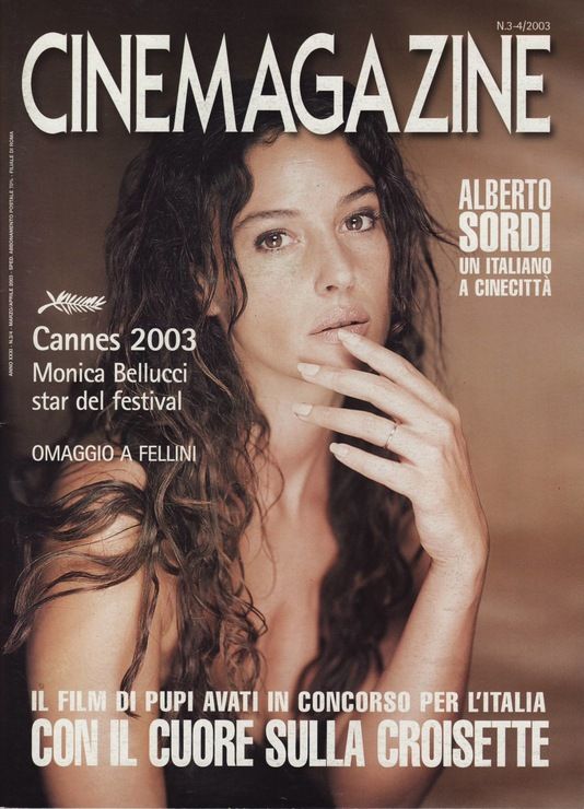 CINEMAGAZINE (It) magazine side cover March 2003