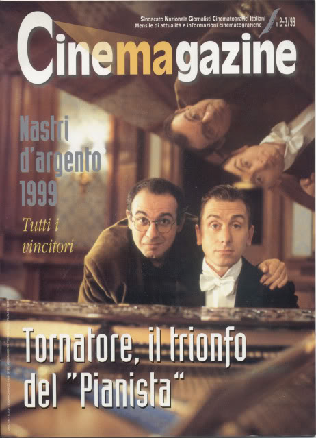 CINEMAGAZINE (It) magazine side cover February/March 1999