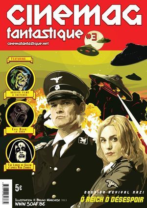 CINEMAG FANTASTIQUE magazine side cover Issue 3 March/April/May 2013