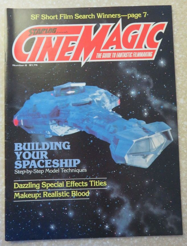 CINEMAGIC magazine side cover Issue 2  1979
