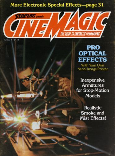 CINEMAGIC magazine side cover Issue 4  1979
