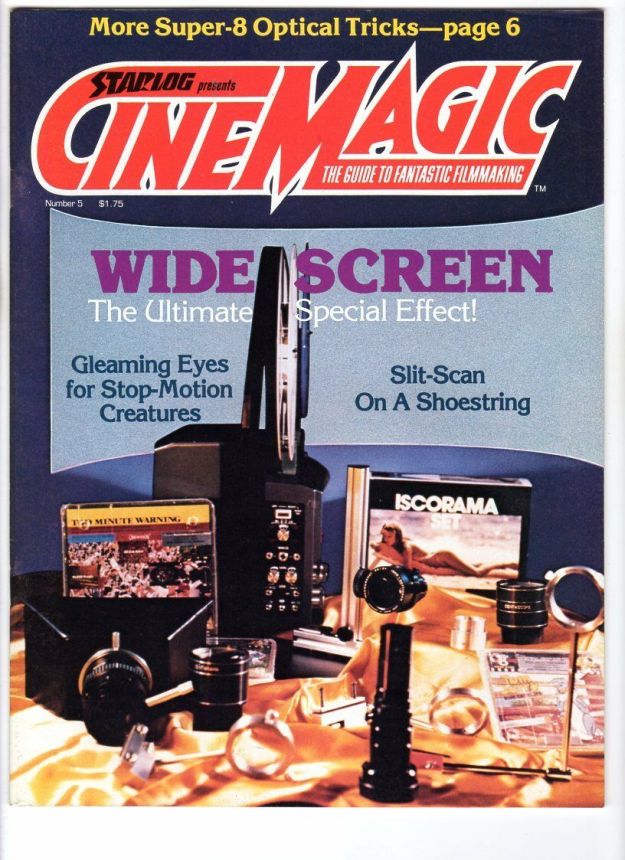 CINEMAGIC magazine side cover Issue 5  1979