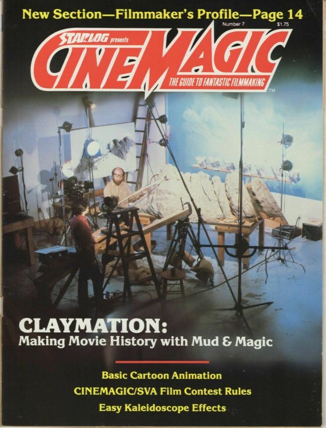 CINEMAGIC magazine side cover Issue 7  1980