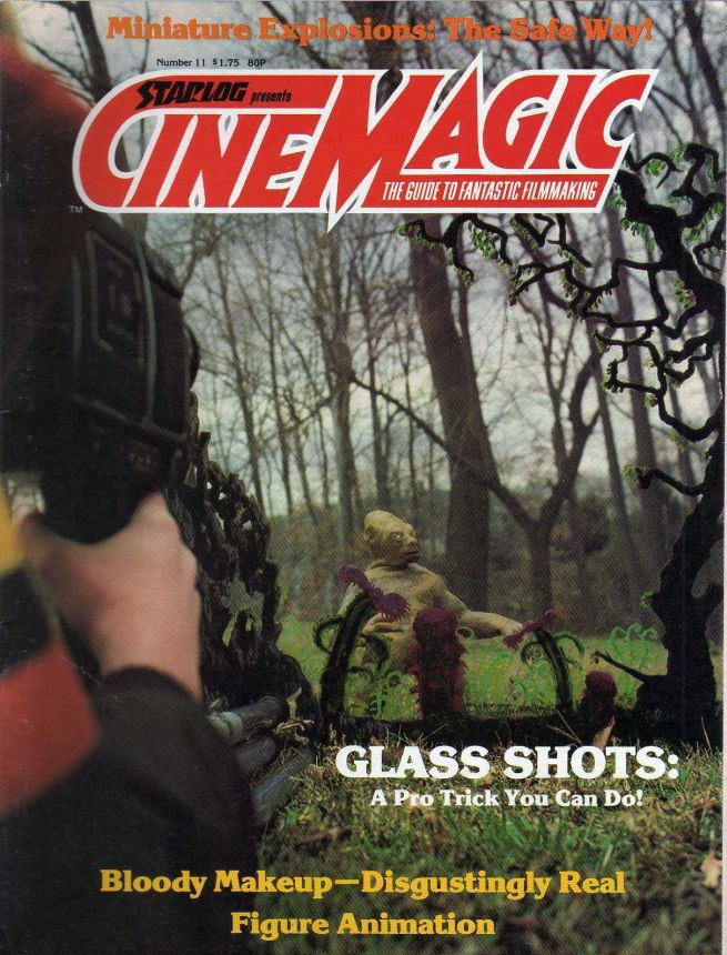 CINEMAGIC magazine side cover Issue 11  1981
